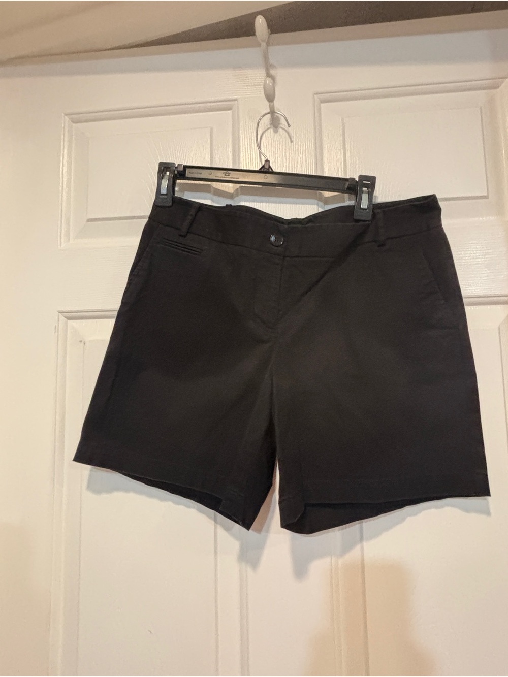 Talbots Black Tailored Bermuda Shorts